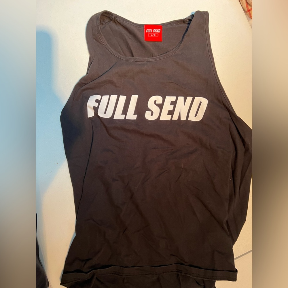 Full send tank top